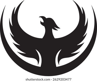 Phoenix Rising A Symbolic Silhouette