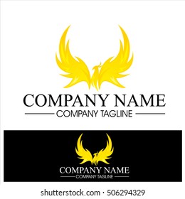 Phoenix Rising Vector Logo