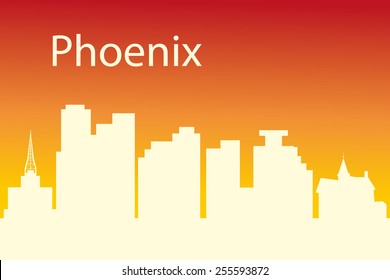 Phoenix silhouette