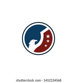 phoenix and star logo template