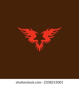 phoenix and star simple logo