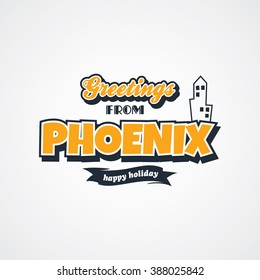 Phoenix - Touristic Greeting Card Theme