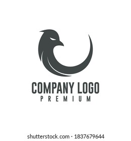 phoenix vector logo design for financial business enhancement