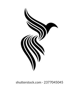 Phoenix Vector Logo Design Template