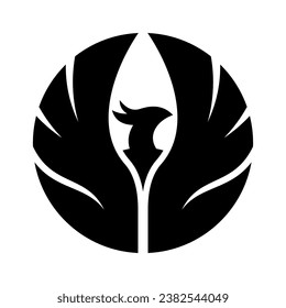 Phoenix Vector Logo Design Template