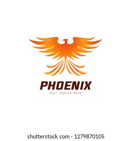 Phoenix Vector Logo Template - Vector 