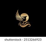 PHOENIX vector logo template designs silhouette