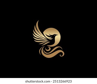 PHOENIX vector logo template designs silhouette