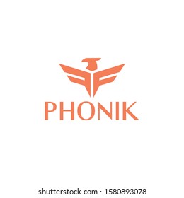 phoenix vector modern graphic logo