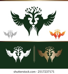 Phoenix Warrior Vector File Logo Design