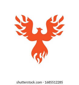 Phoenix/Fire Bird logo. Phoenix vector