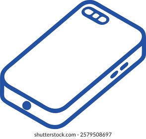 I phone 16 pro max outline in colorful background