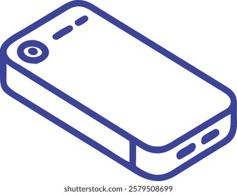 I phone 16 pro max outline in colorful background