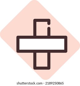 Añadir teléfono, ilustración, vector sobre un fondo blanco.