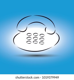 Phone advertising banner