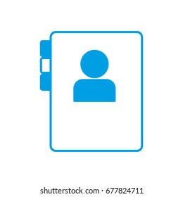phone agend icon