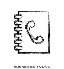 phone agend icon