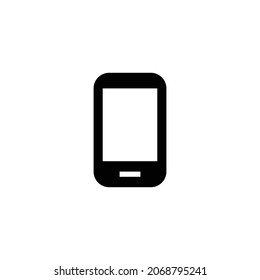 phone android Icon. Flat style design isolated on white background. Vector illustration