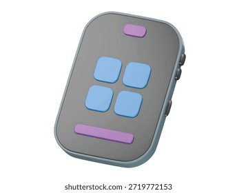 Icono de aplicación de teléfono Ilustración 3D Render