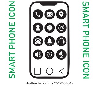 phone application icon illustration EPS 10