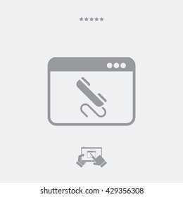 Phone application service icon