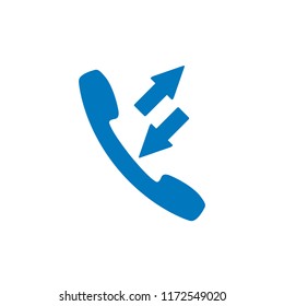 phone and arrow icon