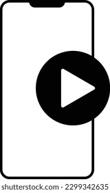 Telefon-Pfeil abspielen Musik Pause Glyph