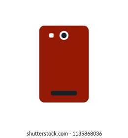 phone back vector icon