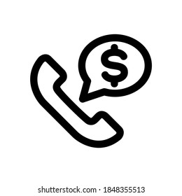 phone banking icon or logo isolated sign symbol vector illustration - high quality black style vector icons
