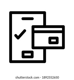 Phone Banking icon or logo isolated sign symbol vector illustration - high quality black style vector icons
