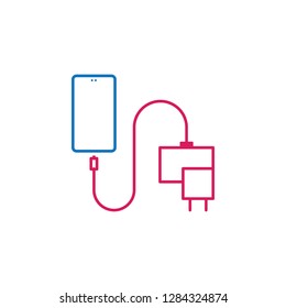 phone, battery, charge  icon. Element of mobile and smartphone icon for mobile concept and web apps. Detailed phone, battery, charge  icon can be used for web and mobile