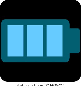 Carga de la batería del teléfono, ilustración, vector en un fondo blanco.