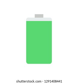 Phone battery concept line icon. Simple element illustration. Battery outline symbol design. Can be used for web and mobile UI/UX . Modern vector style.
