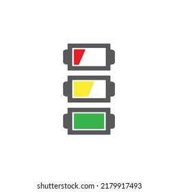 phone battery icon. flat simple illustration