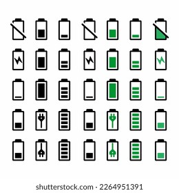 Telefonbatteriezähler-Symbol 