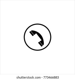 Phone black vector