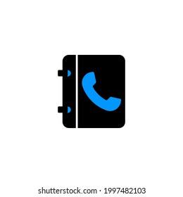 Phone book, directory, phone, contact book, book icon
