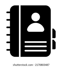 phone book Finance Related Vector Line Icon. Editable Stroke Pixel Perfect 