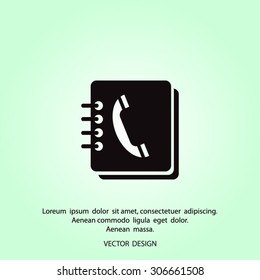 phone book icon