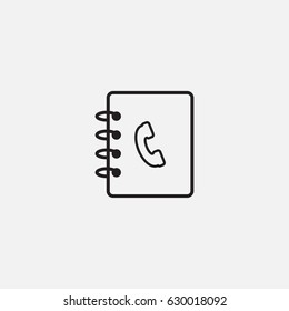 phone book icon