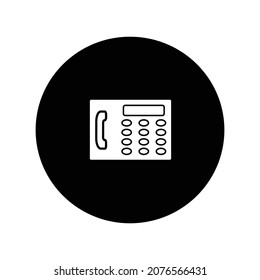 Ilustración vectorial de icono de libreta de teléfonos sobre fondo blanco. Ilustración gráfica del vector de icono de libreta de teléfonos