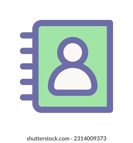 phone book icon for your website design, logo, app, UI.