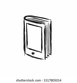 Phone Book logo icon vector