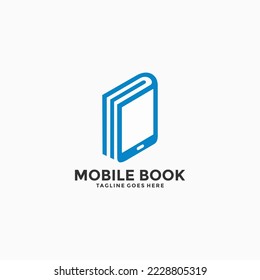 Phone book logo template illustration