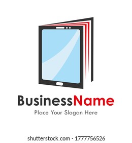 phone book logo vector template. suitable for business, web, social, education and art