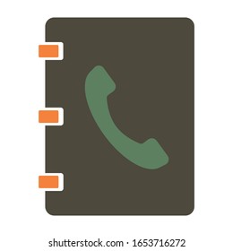 
phone book vector illustration for internet site