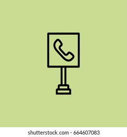 phone booth icon
