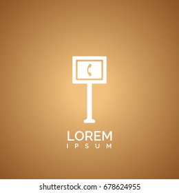 Phone booth icon