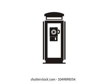 phone booth simple icon