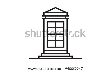 phone box icon in trendy design style. phone box icon isolated on white background. phone box vector icon simple and modern flat symbol for web site, mobile, logo, app, UI